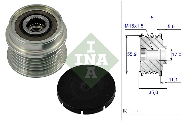 Alternator Freewheel Clutch